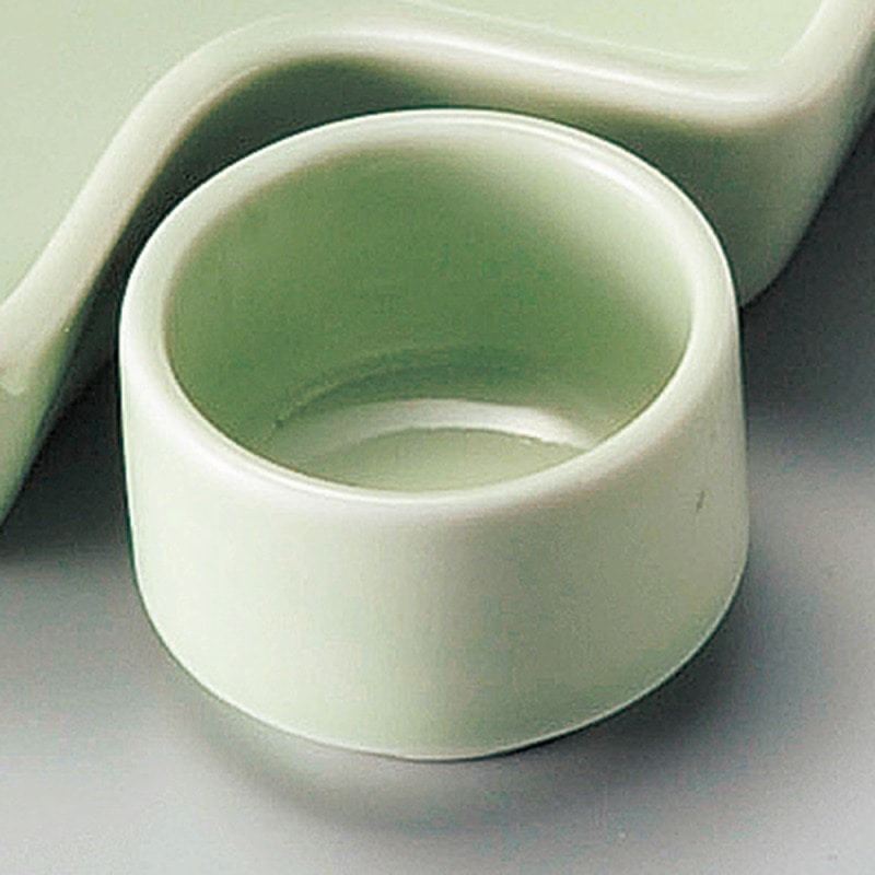 金正陶器 ヒワ色丸千代口 1個(ご注文単位1個)【直送品】