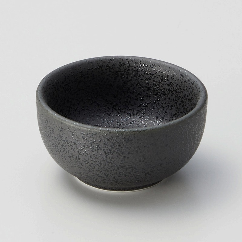 金正陶器 黒結晶丸千代口 1個（ご注文単位1個）【直送品】