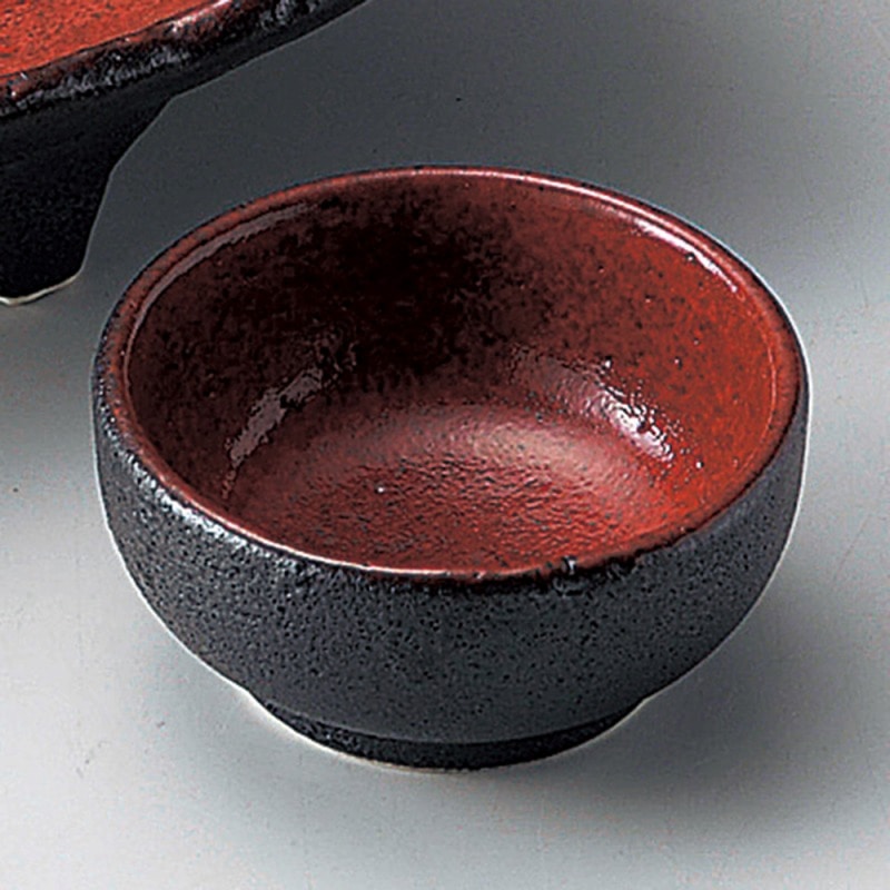 金正陶器 紅黒炭丸千代口 1個（ご注文単位1個）【直送品】