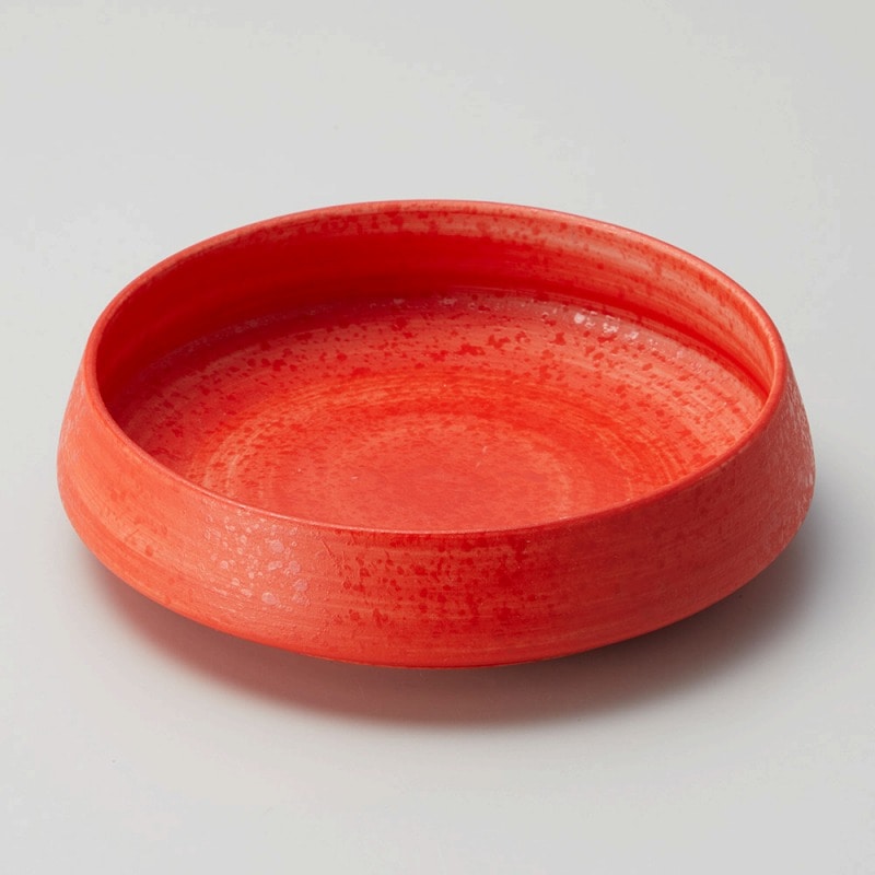 金正陶器 赤巻きくくり鉢（小） 1個（ご注文単位1個）【直送品】