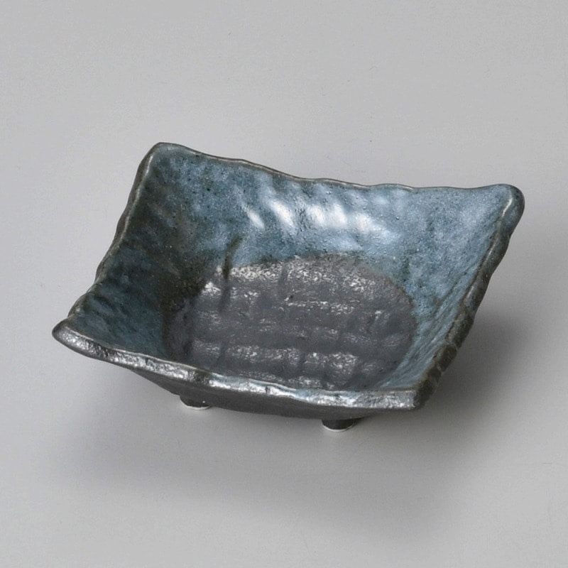 金正陶器 黒志野四つ足千代口 1個（ご注文単位1個）【直送品】