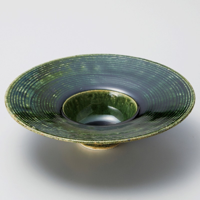 金正陶器 本織部カクテルプレート 1個（ご注文単位1個）【直送品】