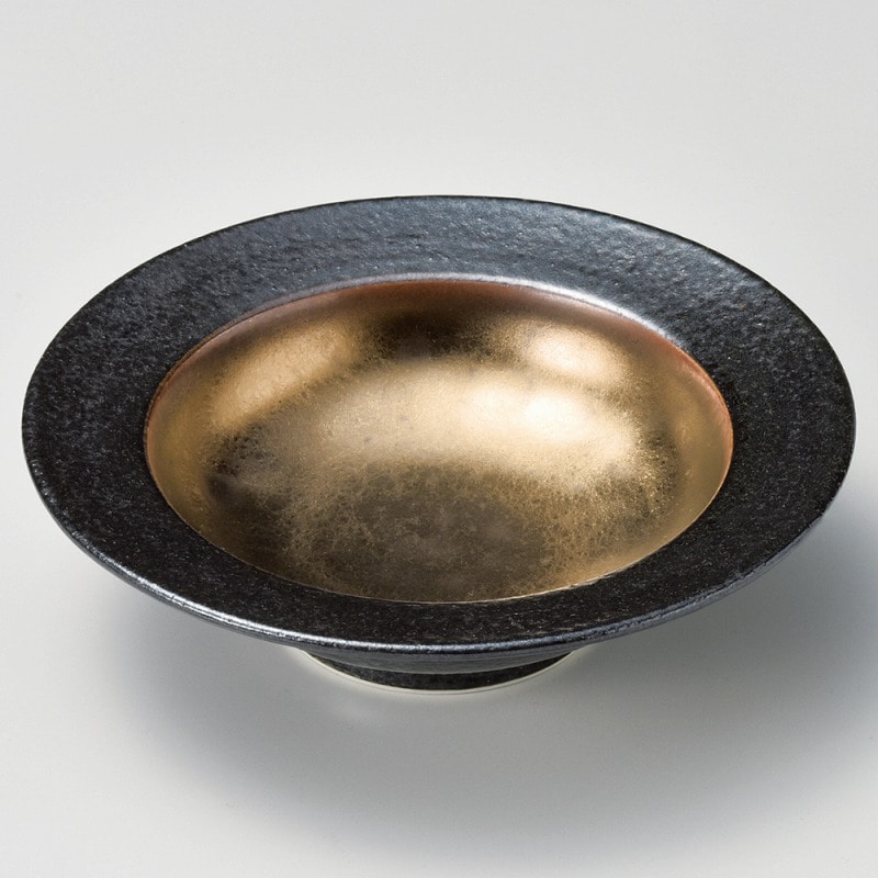 金正陶器 本窯金彩6.0ツバ丸高台皿 1個（ご注文単位1個）【直送品】