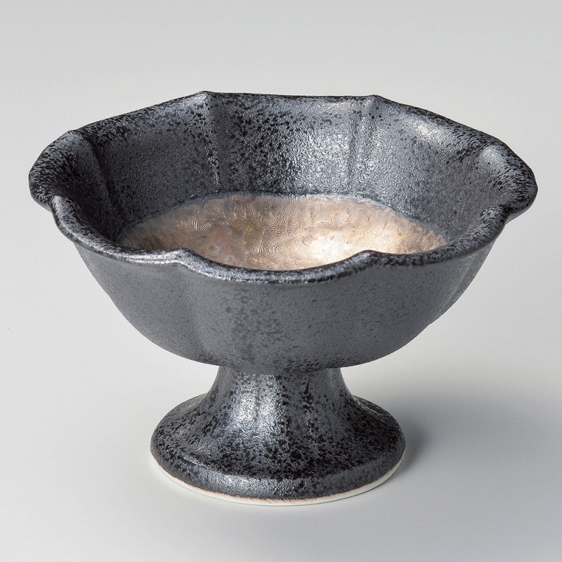 金正陶器 本窯金彩4.0輪花高台小鉢 1個（ご注文単位1個）【直送品】