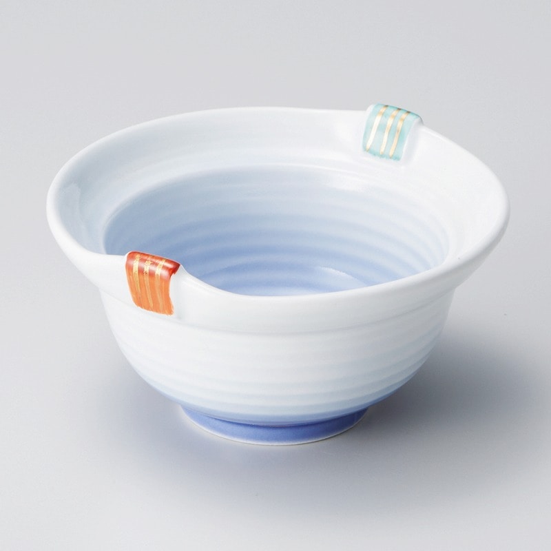 金正陶器 コバルト吹二色小鉢 1個（ご注文単位1個）【直送品】