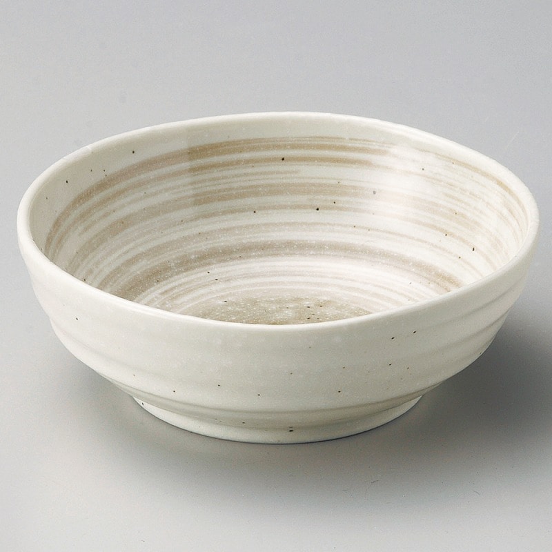 金正陶器 刷毛茶粉引4.0取鉢 1個（ご注文単位1個）【直送品】