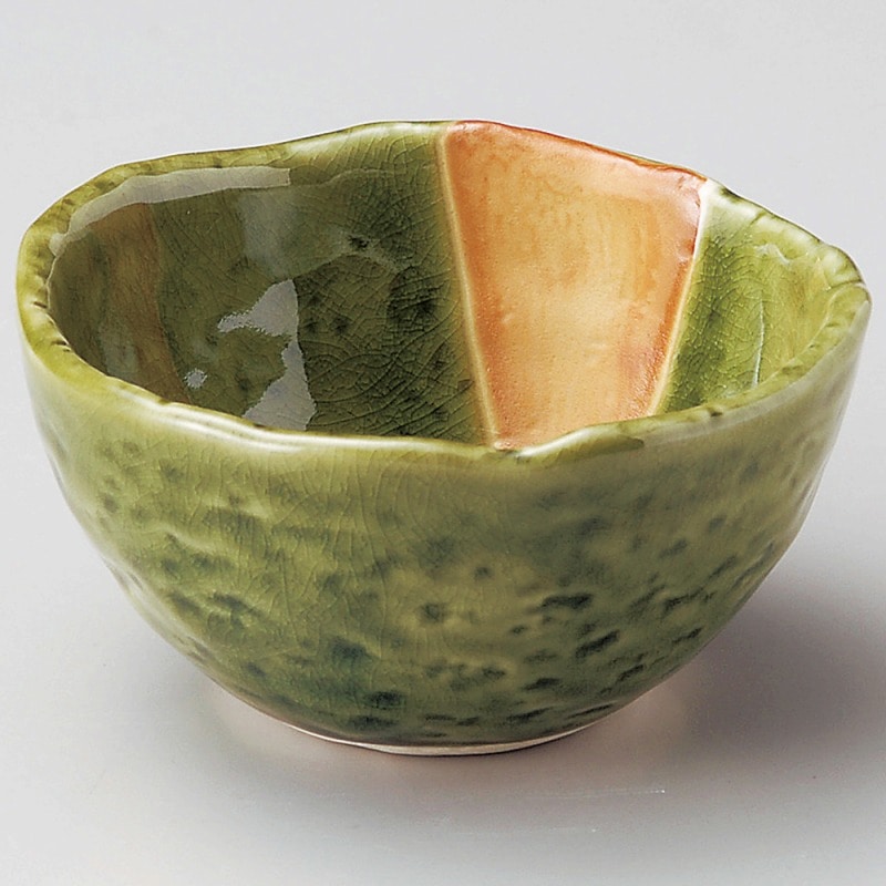 金正陶器 ヒワ貫入タタラ小鉢（大） 1個（ご注文単位1個）【直送品】