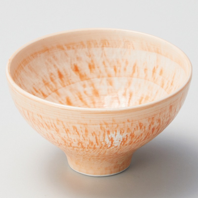 金正陶器 とちり小付オレンジ 1個（ご注文単位1個）【直送品】