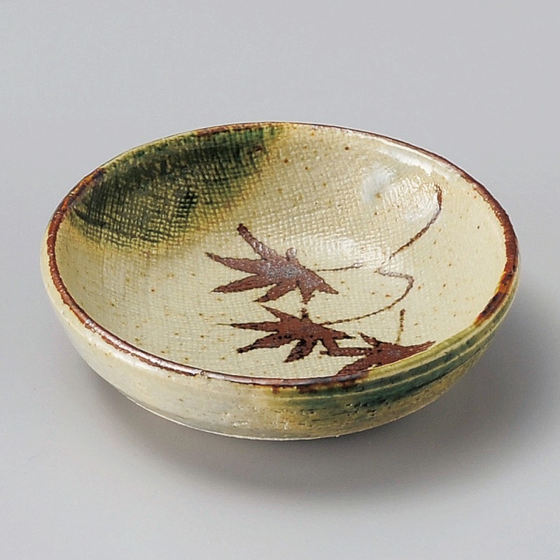 金正陶器 手描き織部丸皿 1個(ご注文単位1個)【直送品】