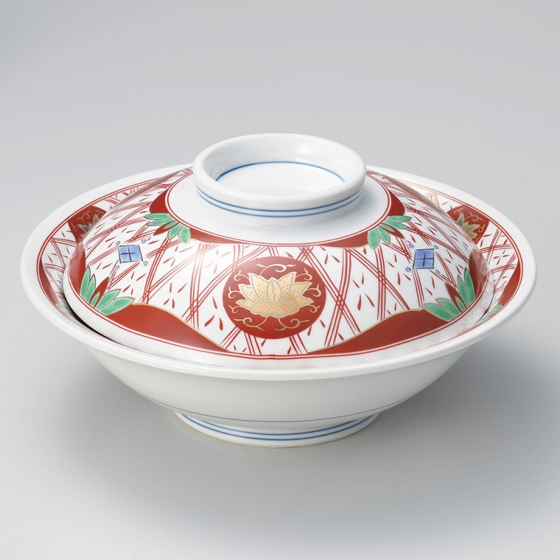 金正陶器 錦華陽紋8.0骨むし 1個（ご注文単位1個）【直送品】