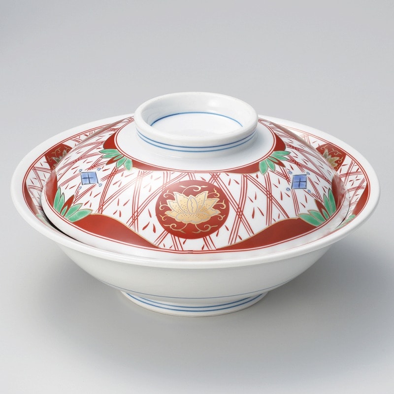 金正陶器 錦華陽紋7.0骨むし 1個（ご注文単位1個）【直送品】