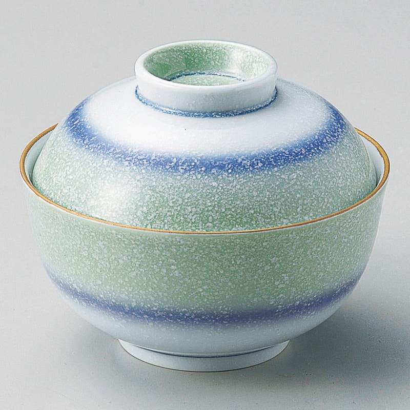 金正陶器 二色白吹煮物碗 1個（ご注文単位1個）【直送品】