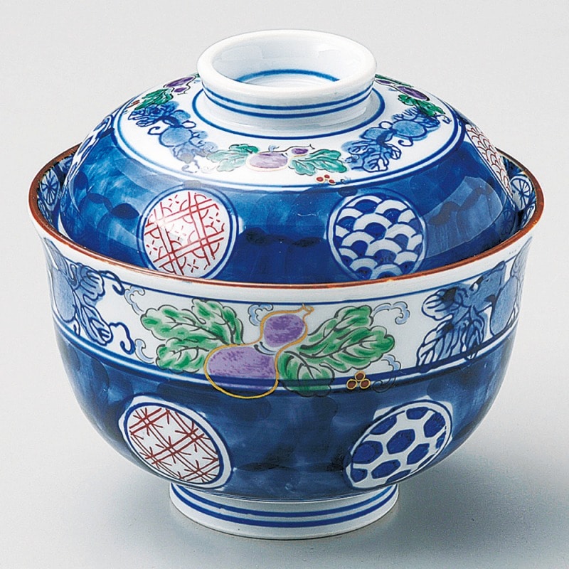 金正陶器 錦丸紋ひさご円菓子碗 1個（ご注文単位1個）【直送品】