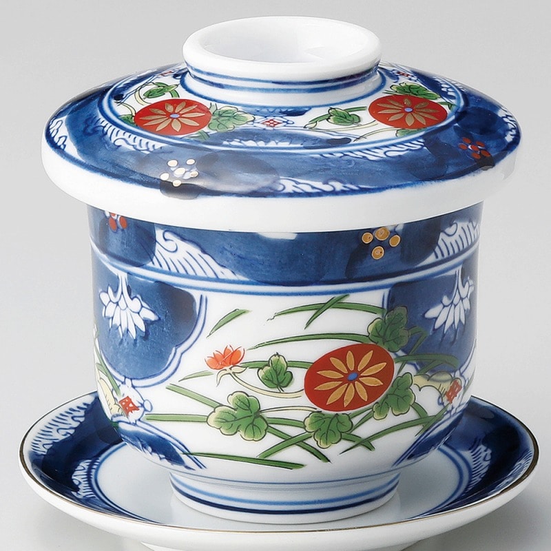 金正陶器 錦古伊万里むし碗 1個（ご注文単位1個）【直送品】
