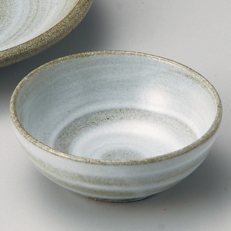 金正陶器 唐津白ハケうずとんすい 1個（ご注文単位1個）【直送品】