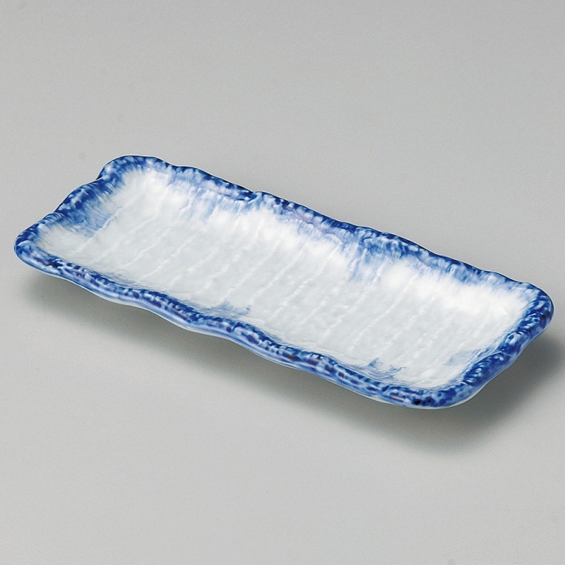 金正陶器 呉須刷毛突出皿 1個（ご注文単位1個）【直送品】