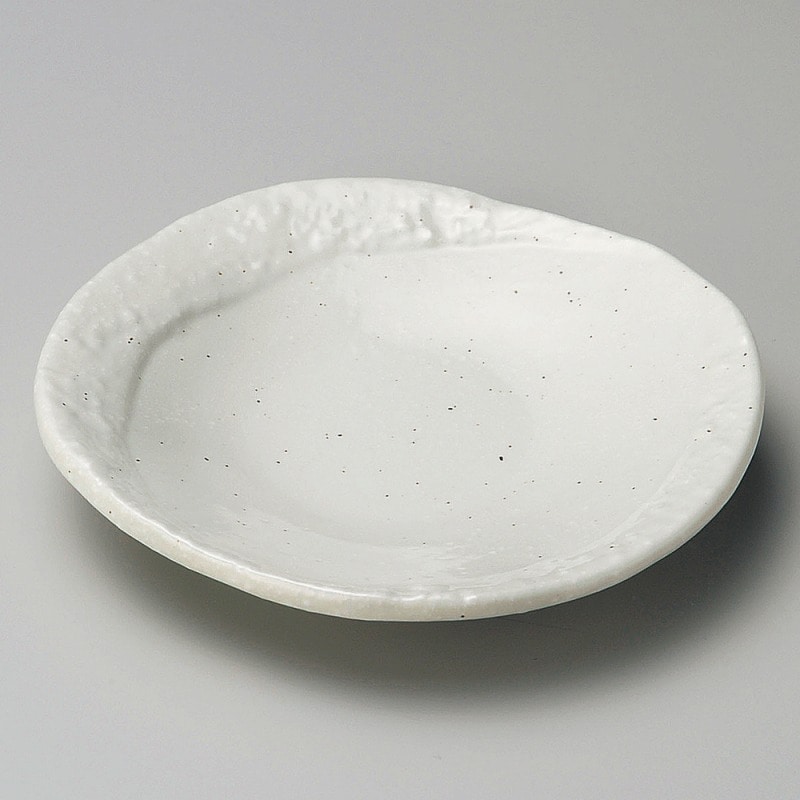 金正陶器 粉引釉石目取皿 1個（ご注文単位1個）【直送品】