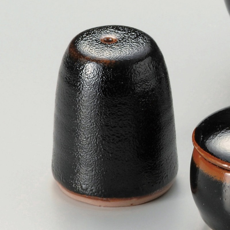 金正陶器 ゆず天目振掛 1個(ご注文単位1個)【直送品】