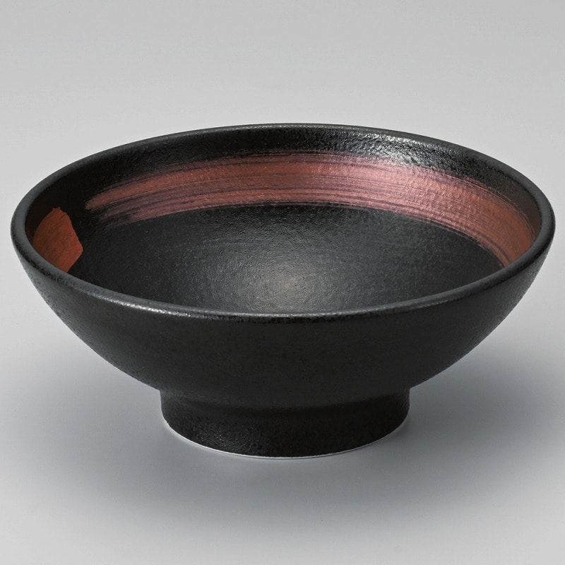 金正陶器 赤銀彩7.0丸高台鉢 1個（ご注文単位1個）【直送品】