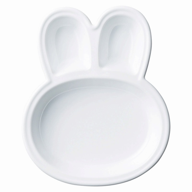 金正陶器 うさぎちゃんキッズプレート 1個(ご注文単位1個)【直送品】