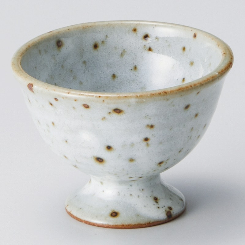 金正陶器 粉引青磁高台珍味 1個(ご注文単位1個)【直送品】