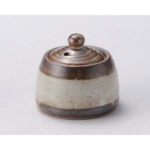 金正陶器 粉引唐津釉辛子入 1個(ご注文単位1個)【直送品】