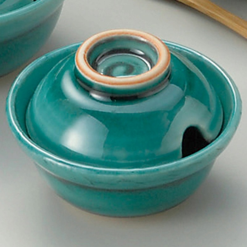 金正陶器 トルコ口切やくみ入れ(小) 1個(ご注文単位1個)【直送品】