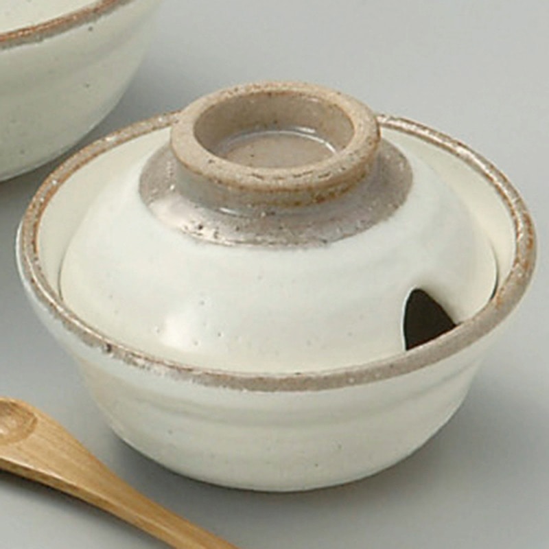 金正陶器 粉引口切やくみ入れ(小) 1個(ご注文単位1個)【直送品】