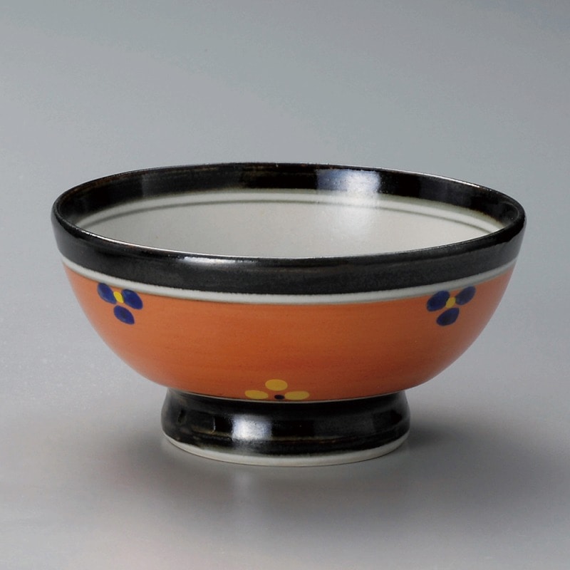 金正陶器 赤巻小花6.0高浜丼 1個(ご注文単位1個)【直送品】