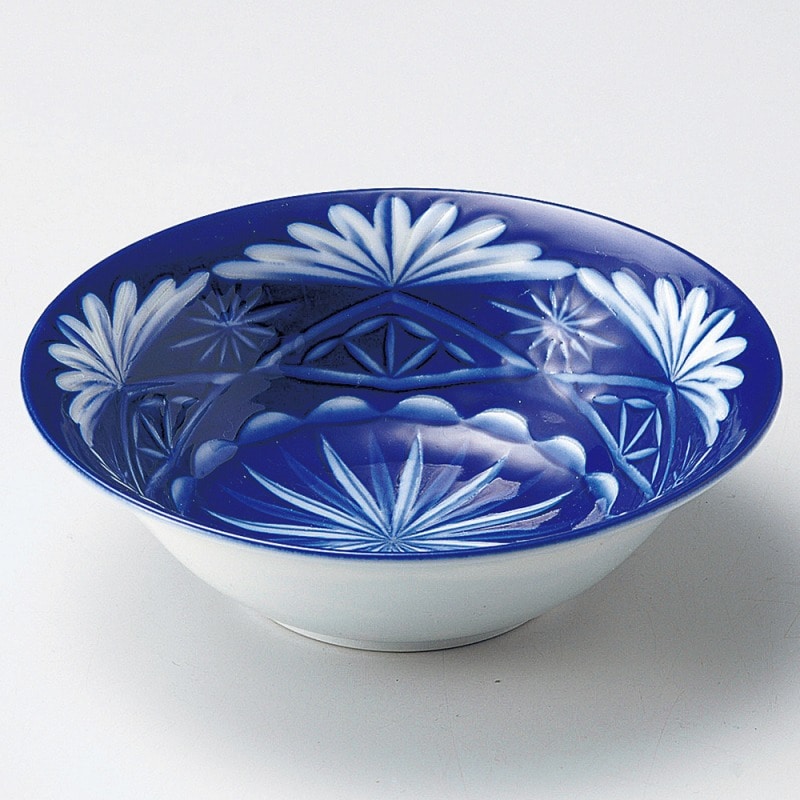 金正陶器 キリコ絵4.0鉢 1個(ご注文単位1個)【直送品】