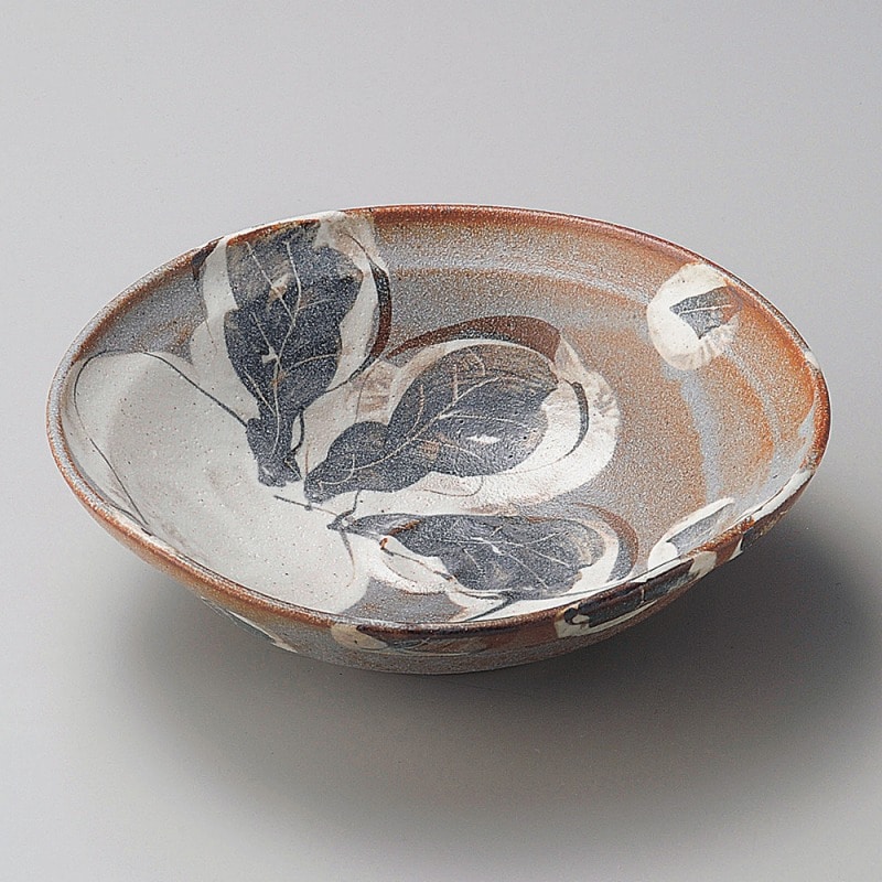 金正陶器 鼠志野カブ平鉢 1個（ご注文単位1個）【直送品】