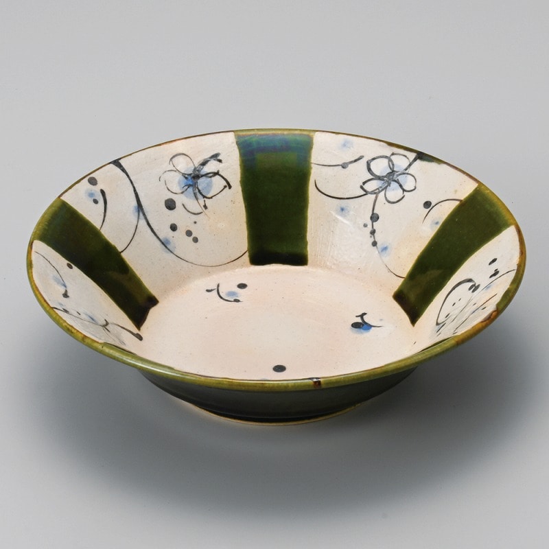 金正陶器 まほろば織部反盛鉢 1個（ご注文単位1個）【直送品】