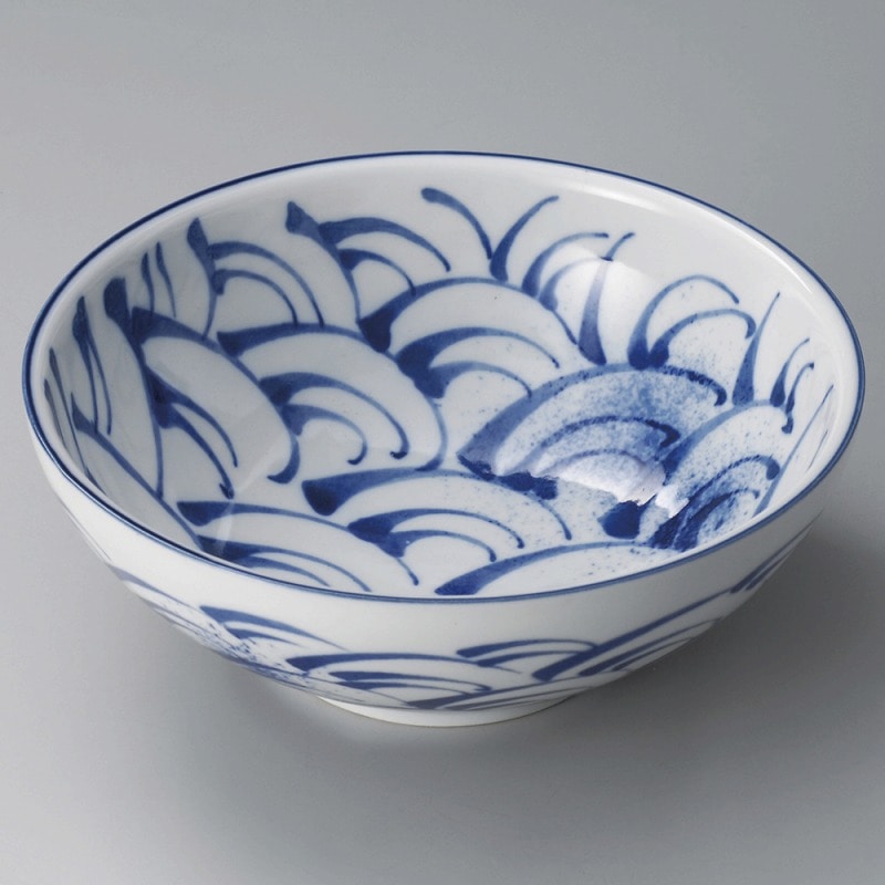 金正陶器 波紋紺吹多用丼 1個(ご注文単位1個)【直送品】