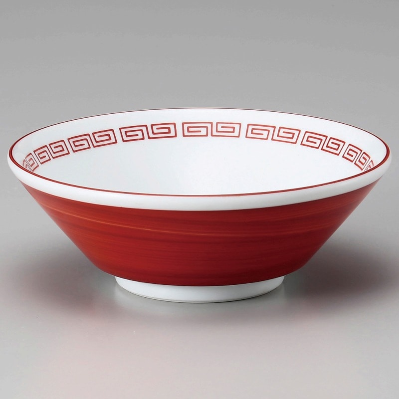 金正陶器 赤巻鳳凰切立6.3丼 1個(ご注文単位1個)【直送品】