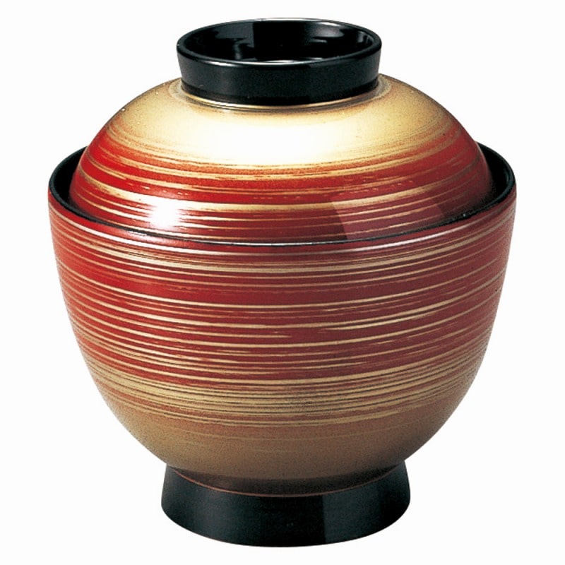 金正陶器 ［TA］3.2寸 玉子椀 銀朱ぼかし 1個（ご注文単位1個）【直送品】