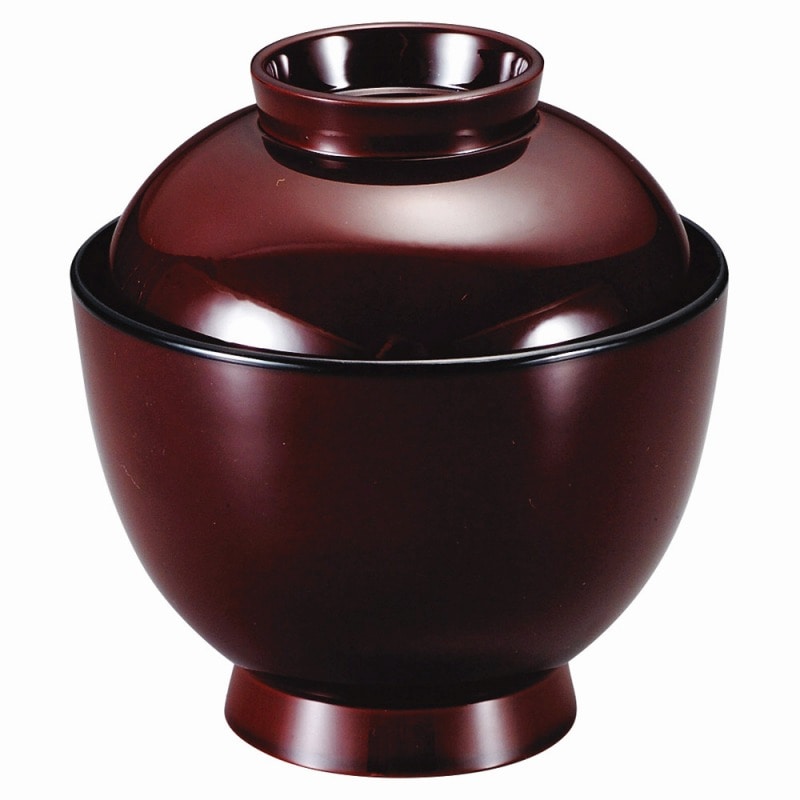 金正陶器 ［TA］3.2寸玉子椀 溜 1個（ご注文単位1個）【直送品】