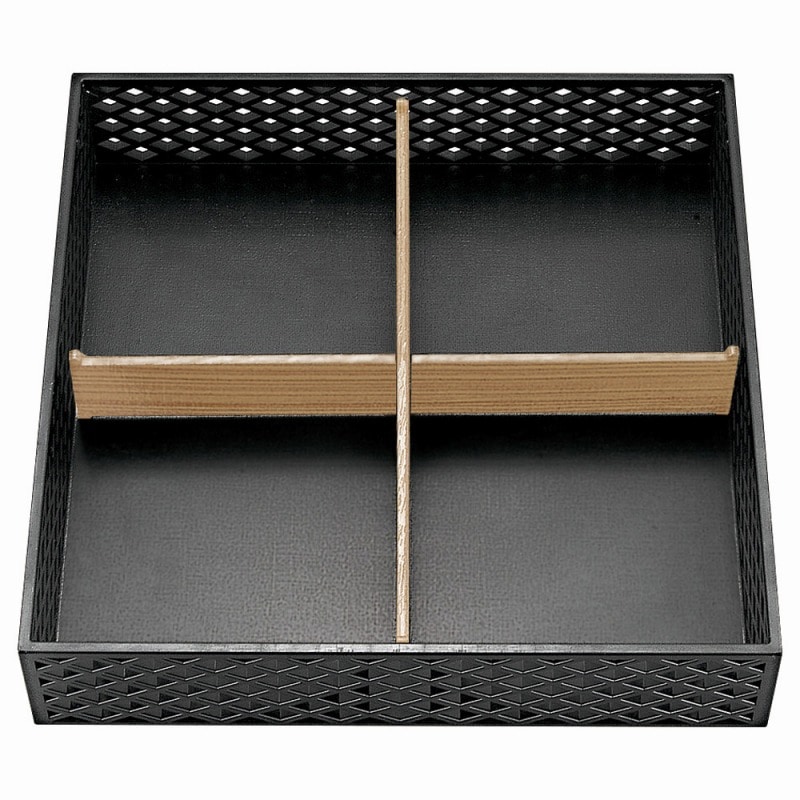 金正陶器 ［A］8.5寸 松花堂用十字仕切 白木調 1個（ご注文単位1個）【直送品】