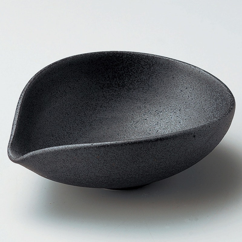 金正陶器 鉄ペーパー片口ボール(中) 1個(ご注文単位1個)【直送品】