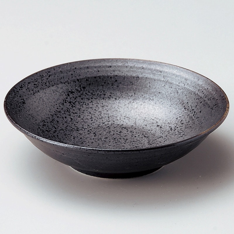 金正陶器 明世黒3.3浅鉢 1個（ご注文単位1個）【直送品】