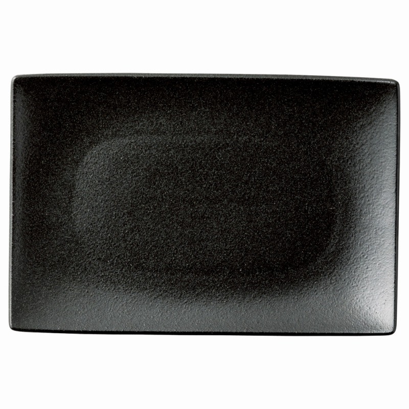 金正陶器 エボニー33.5㎝角プラター 1個(ご注文単位1個)【直送品】