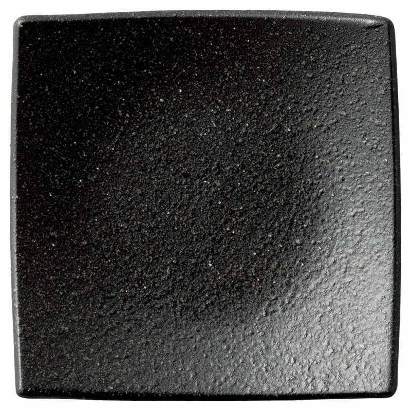 金正陶器 エボニー15.5㎝スクエアープレート 1個(ご注文単位1個)【直送品】