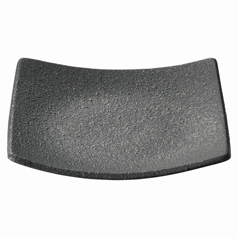 金正陶器 エボニー13.5㎝スクエアープレート 1個(ご注文単位1個)【直送品】