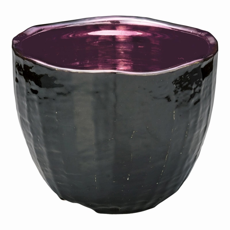 金正陶器 メタリックパープルワインクーラー 1個(ご注文単位1個)【直送品】