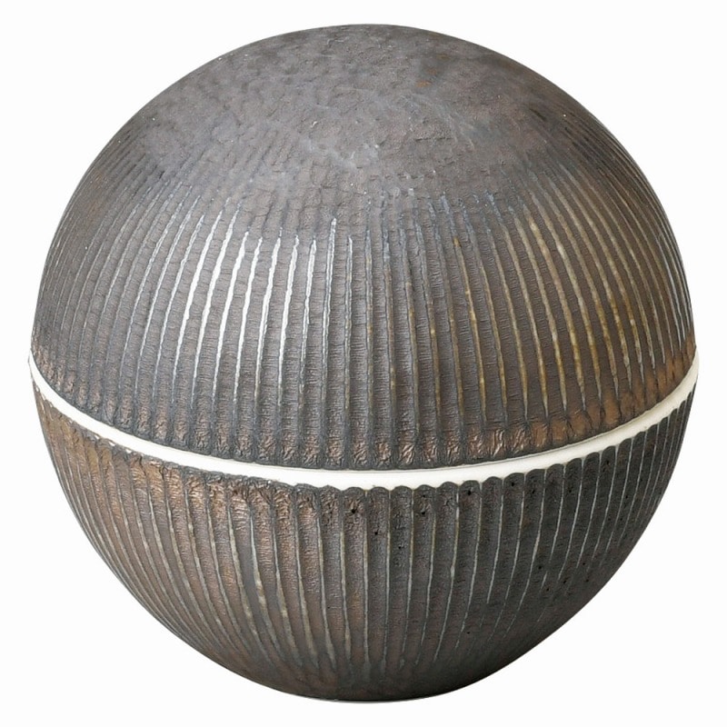 金正陶器 金結晶しのぎ蓋物 1個(ご注文単位1個)【直送品】