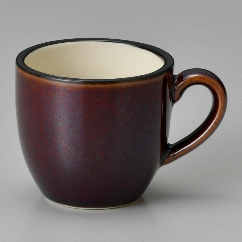 金正陶器 BlackRust（チャコール）コーヒー碗 1個 ※カップ単品のみ（ご注文単位1個）【直送品】