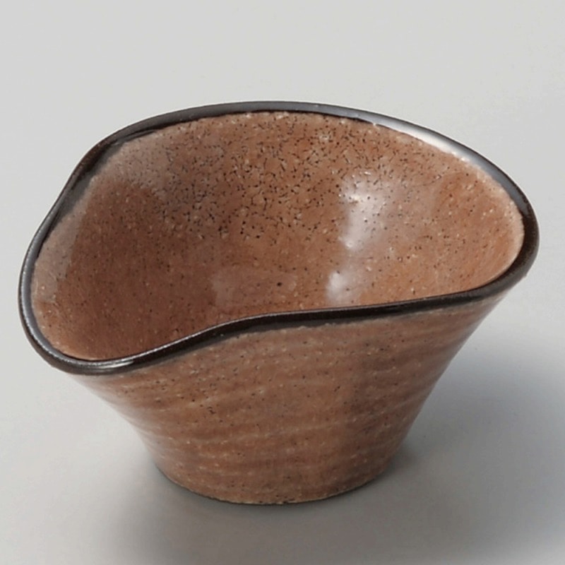 金正陶器 ワインレッド片口小付 1個（ご注文単位1個）【直送品】