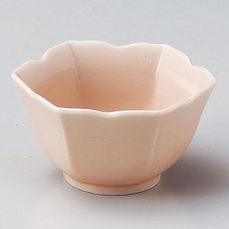 金正陶器 ピンク六角小付 1個（ご注文単位1個）【直送品】
