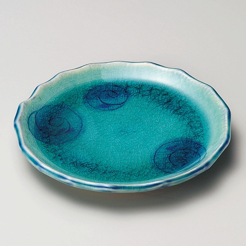 金正陶器 トルコ渦和皿 1個（ご注文単位1個）【直送品】