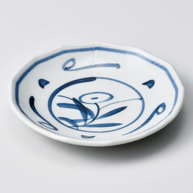 金正陶器 手描き唐草４.０皿 1個（ご注文単位1個）【直送品】