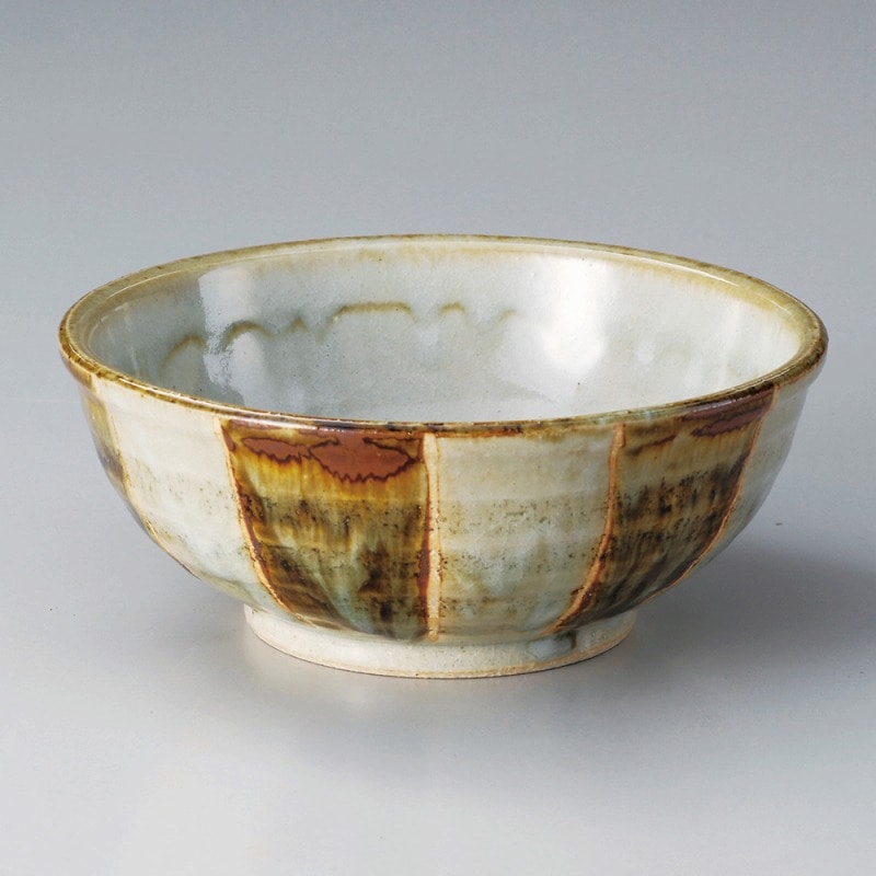 金正陶器 錆十草7.0腰張丼 1個(ご注文単位1個)【直送品】